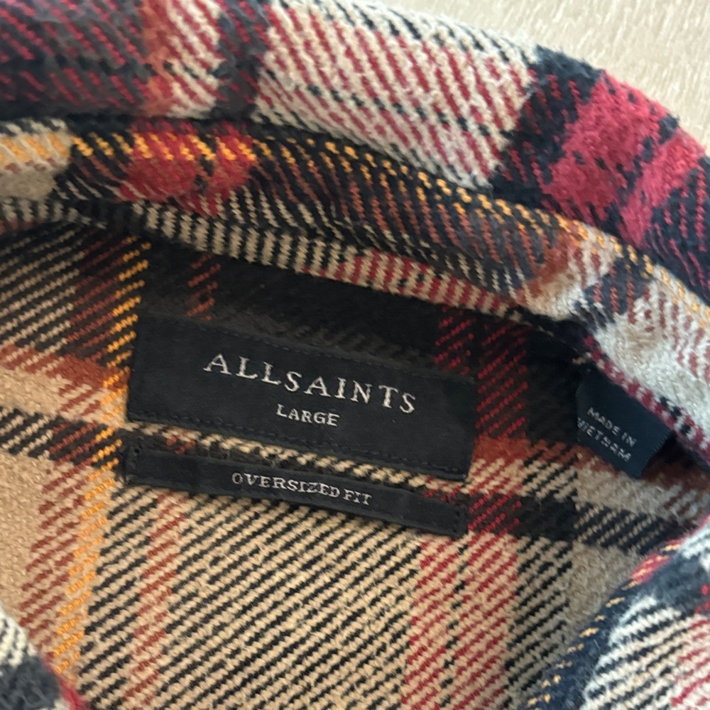 All Saints Button up - Picture 2 of 3